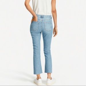 [Everlane] Kick Crop Jean Light Blue Wash